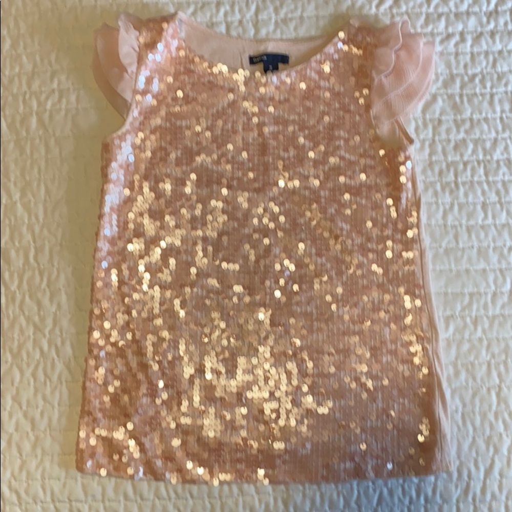 Gap sequin blouse